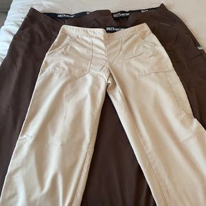 Size Small Grey’s Anatomy Scrub Pants- lot of 3
